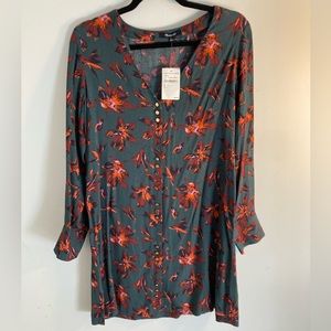 Madewell NWT floral dress (size small)
